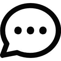 SYLPH page icon: chat bubble for customer support
